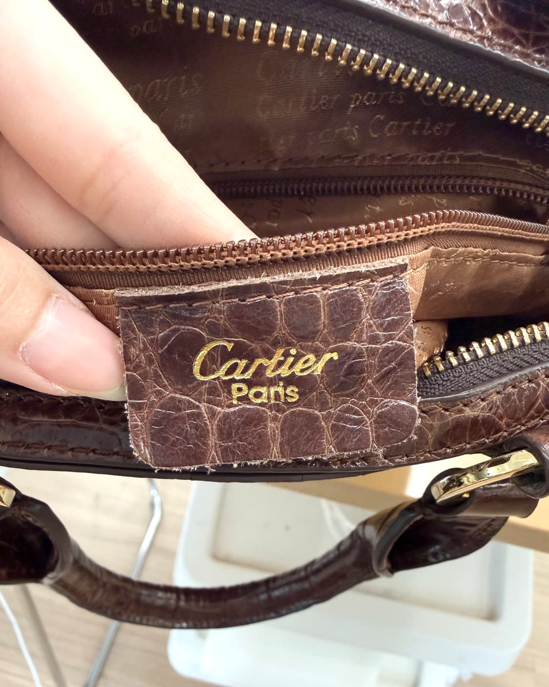 까르띠에 레드브라운 마르셀로 핸드백 상품이미지7