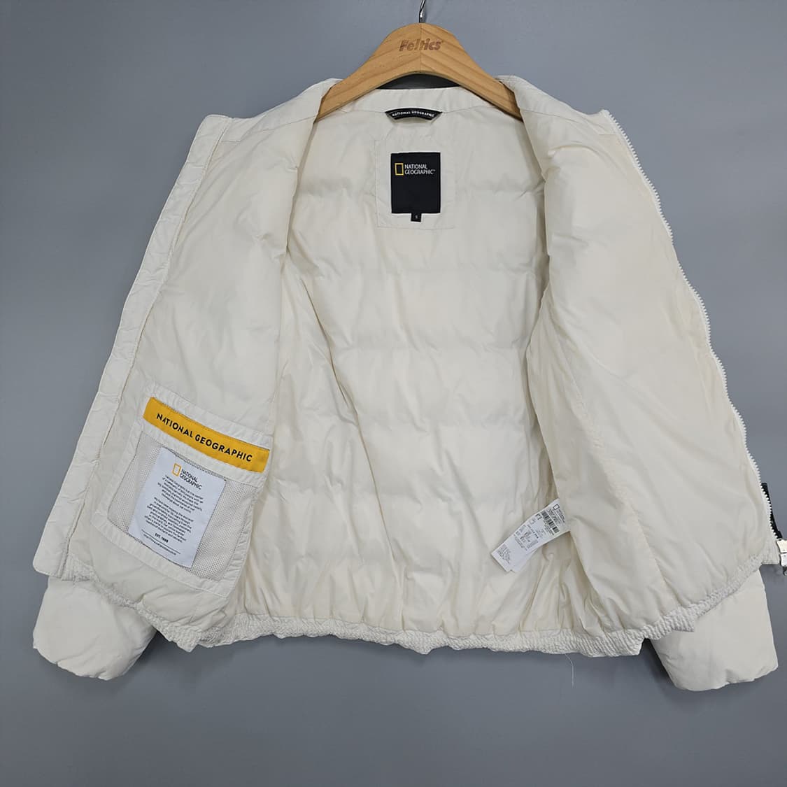 내셔널지오그래픽 경량 패딩 S 상품이미지6
