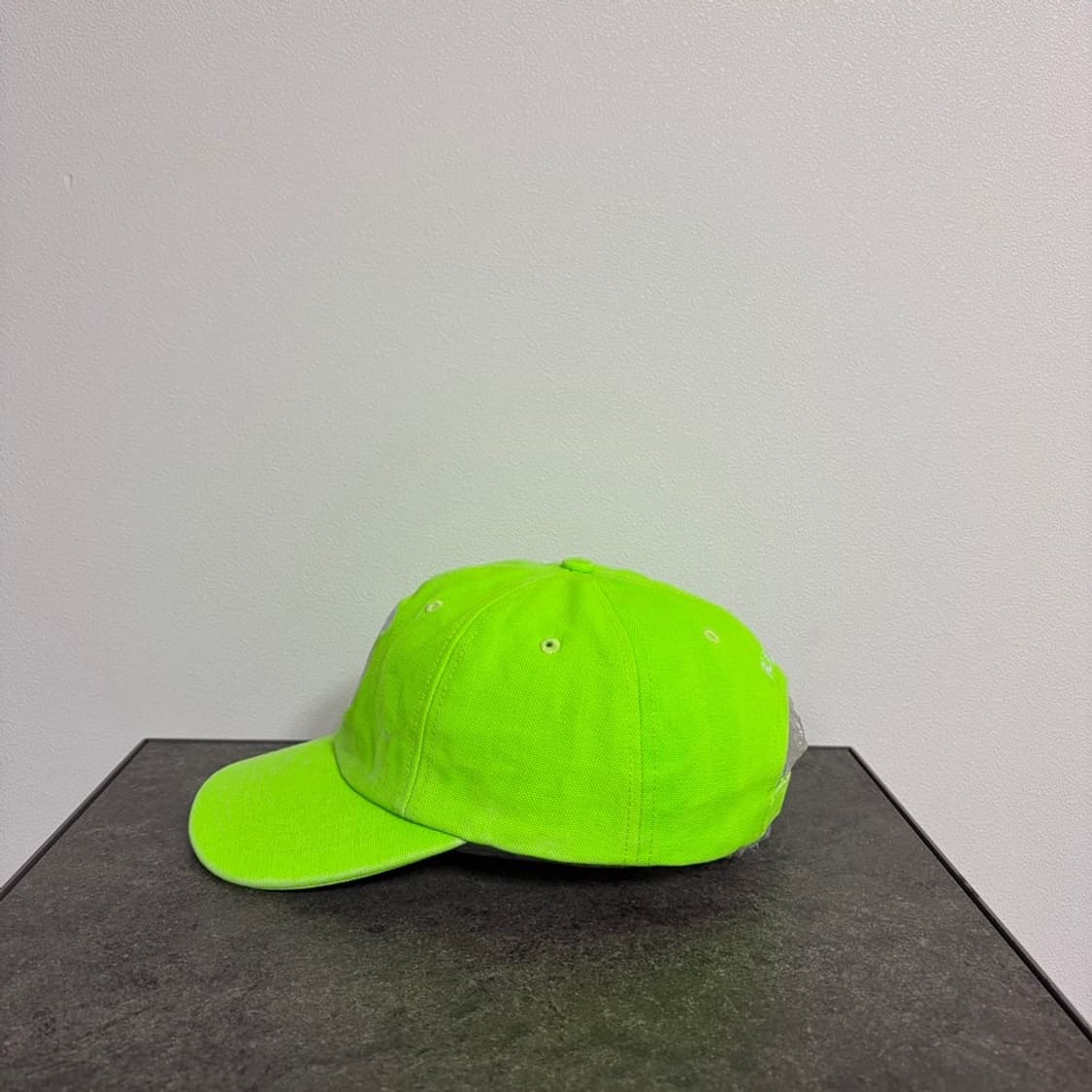 (OS) 슈프림 S로고 볼캡 모자 피그먼트 라임 상품이미지2
