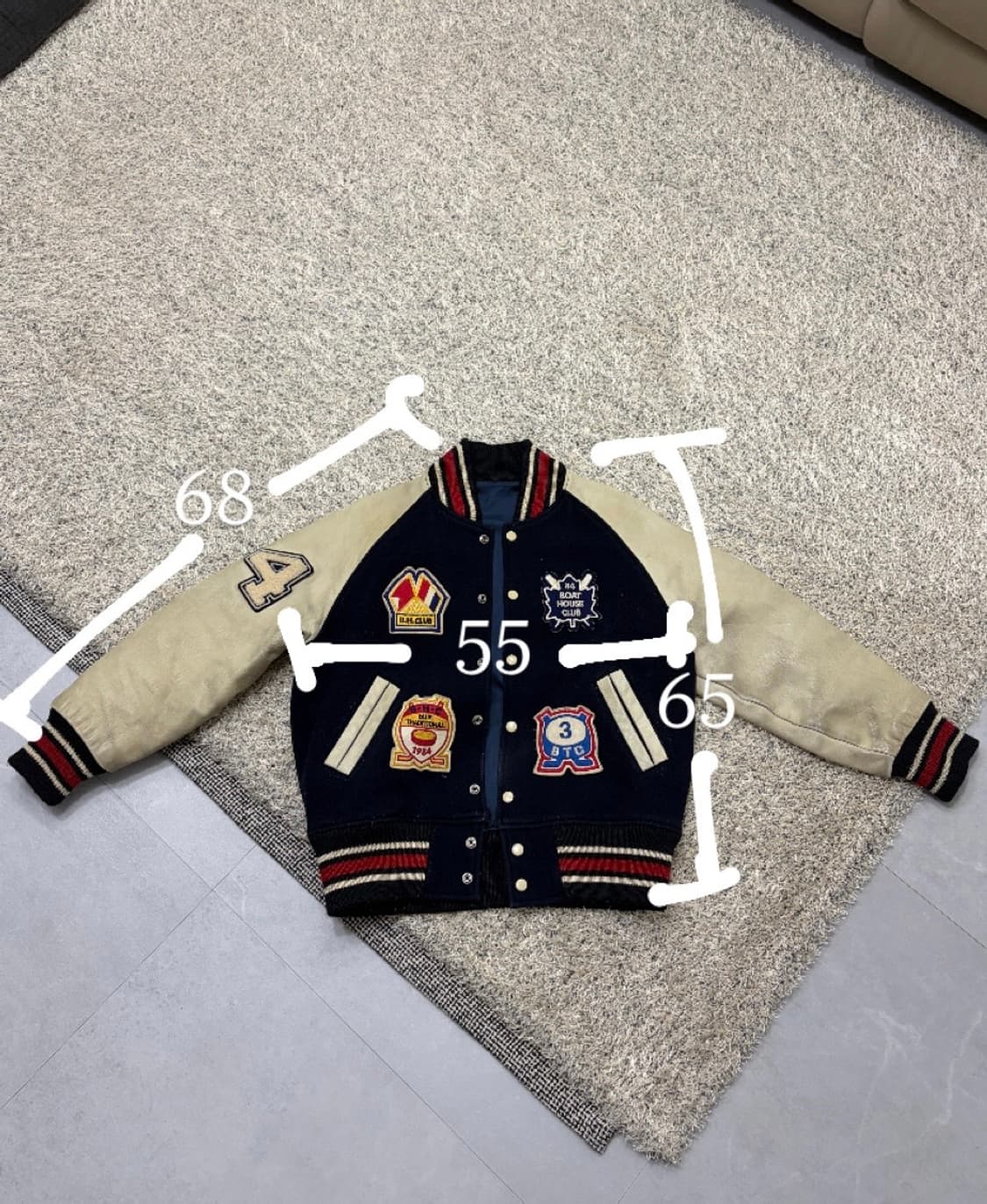 80‘s 빈티지 바시티 자켓 상품이미지4