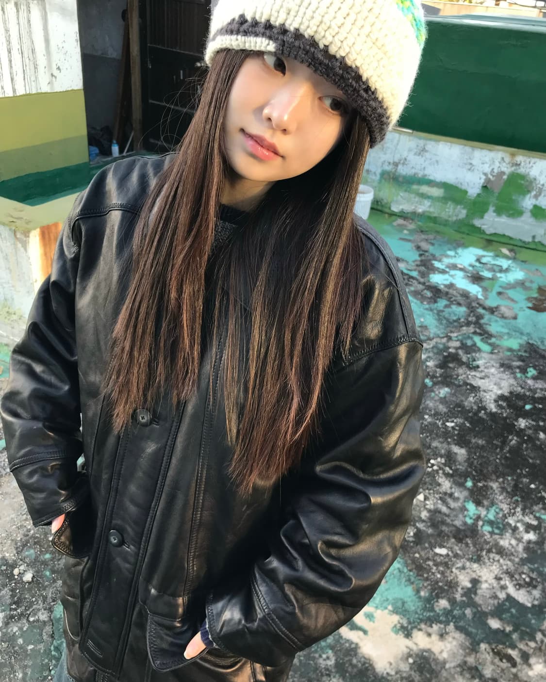 양가죽 레더 코트 상품이미지1