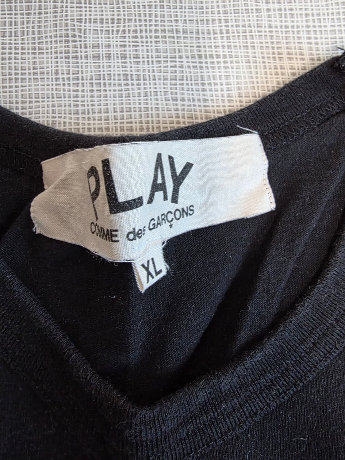 꼼데가르송 반팔 xl 상품이미지2