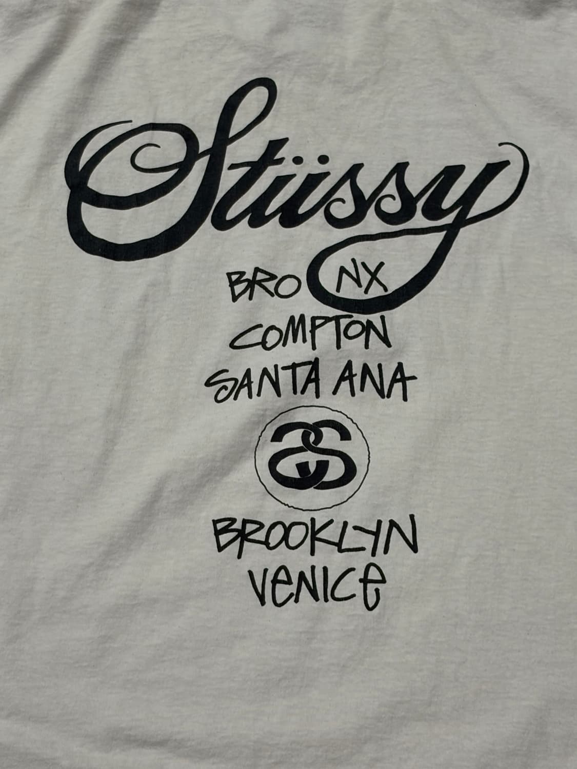 스투시(Stussy) 월드 투어 티셔츠 상품이미지7