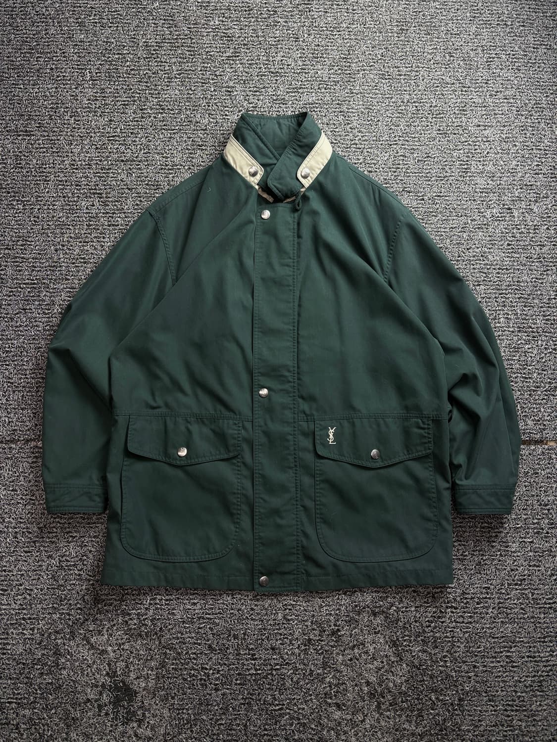 90s YSL입생로랑 아카이브 블루종 자켓 2819 상품이미지2