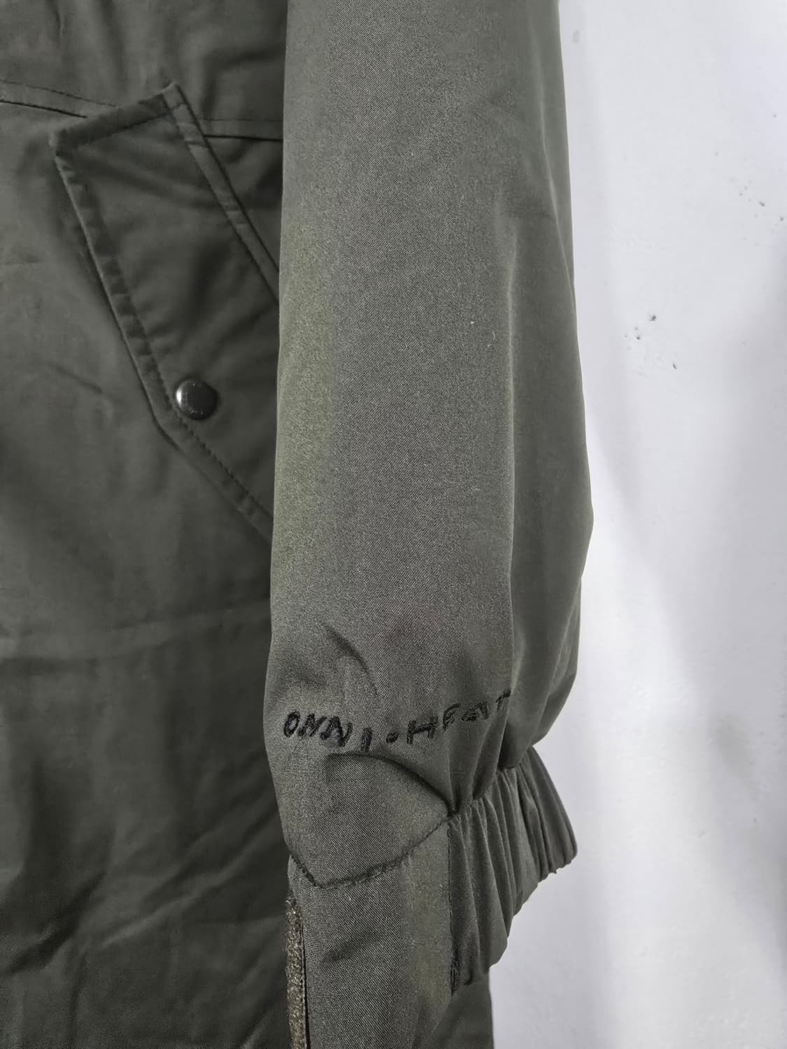 컬럼비아  옴니히트 발열 카키색 롱패딩 상품이미지3