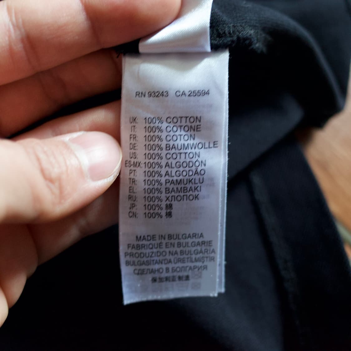 Diesel logo corton pk 1/2 tee 상품이미지8