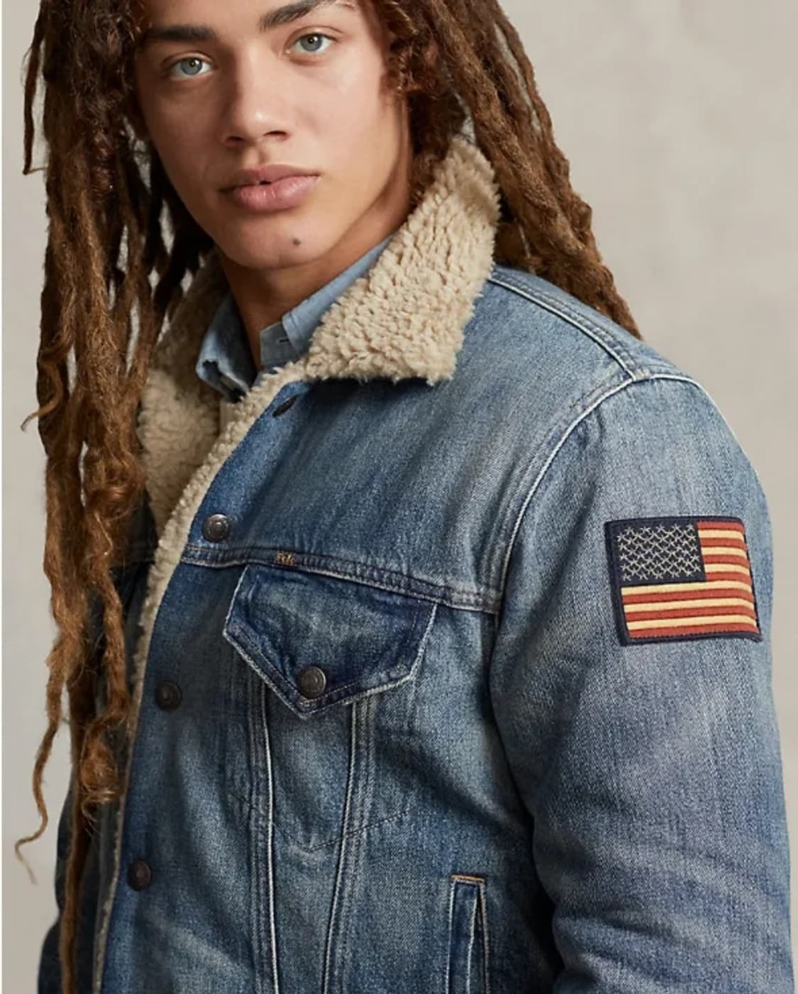 폴로 셰르파 쉐르파 트러커 데님자켓 상품이미지4