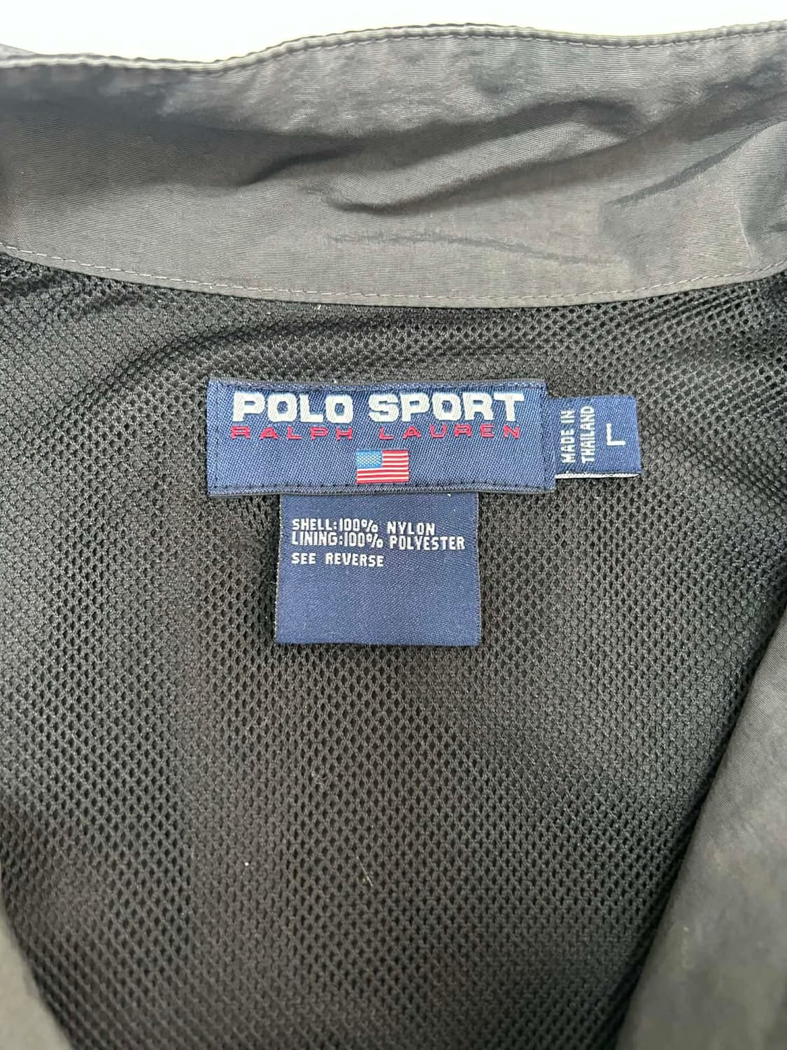 [L] 폴로 스포츠 00s 나일론 집업 자켓 상품이미지4