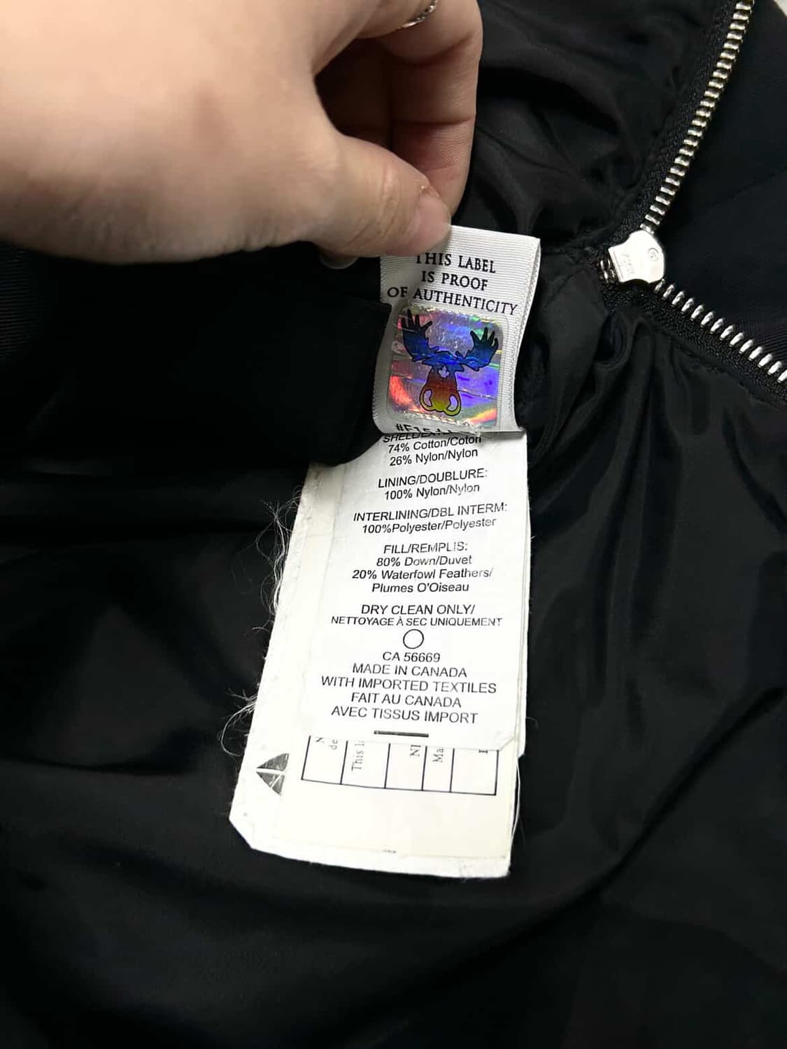 무스너클 쓰리쿼터 패딩 상품이미지8