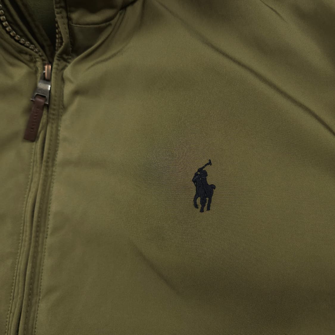L(100) 폴로 랄프로렌 봄버 점퍼 카키 상품이미지3