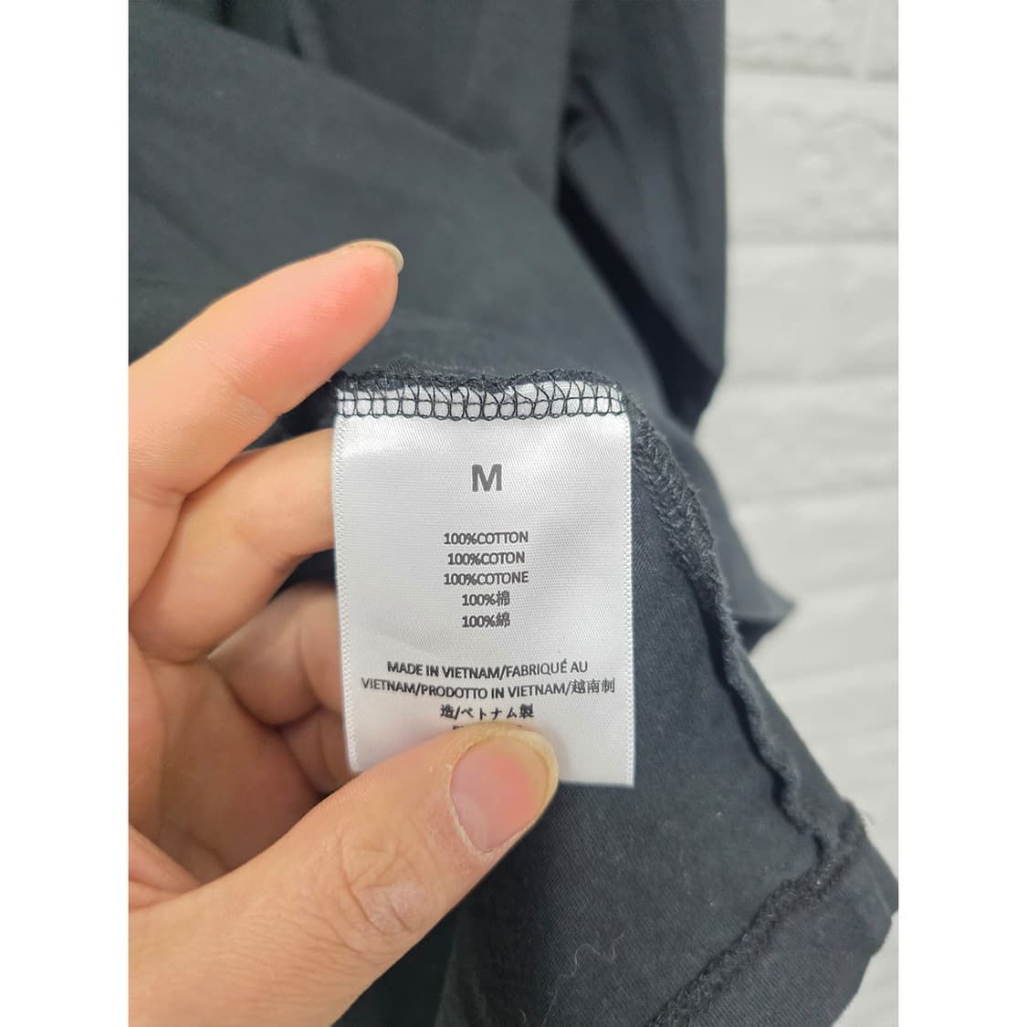 피어오브갓 에센셜 블랙 긴팔티 Free fcj 상품이미지3