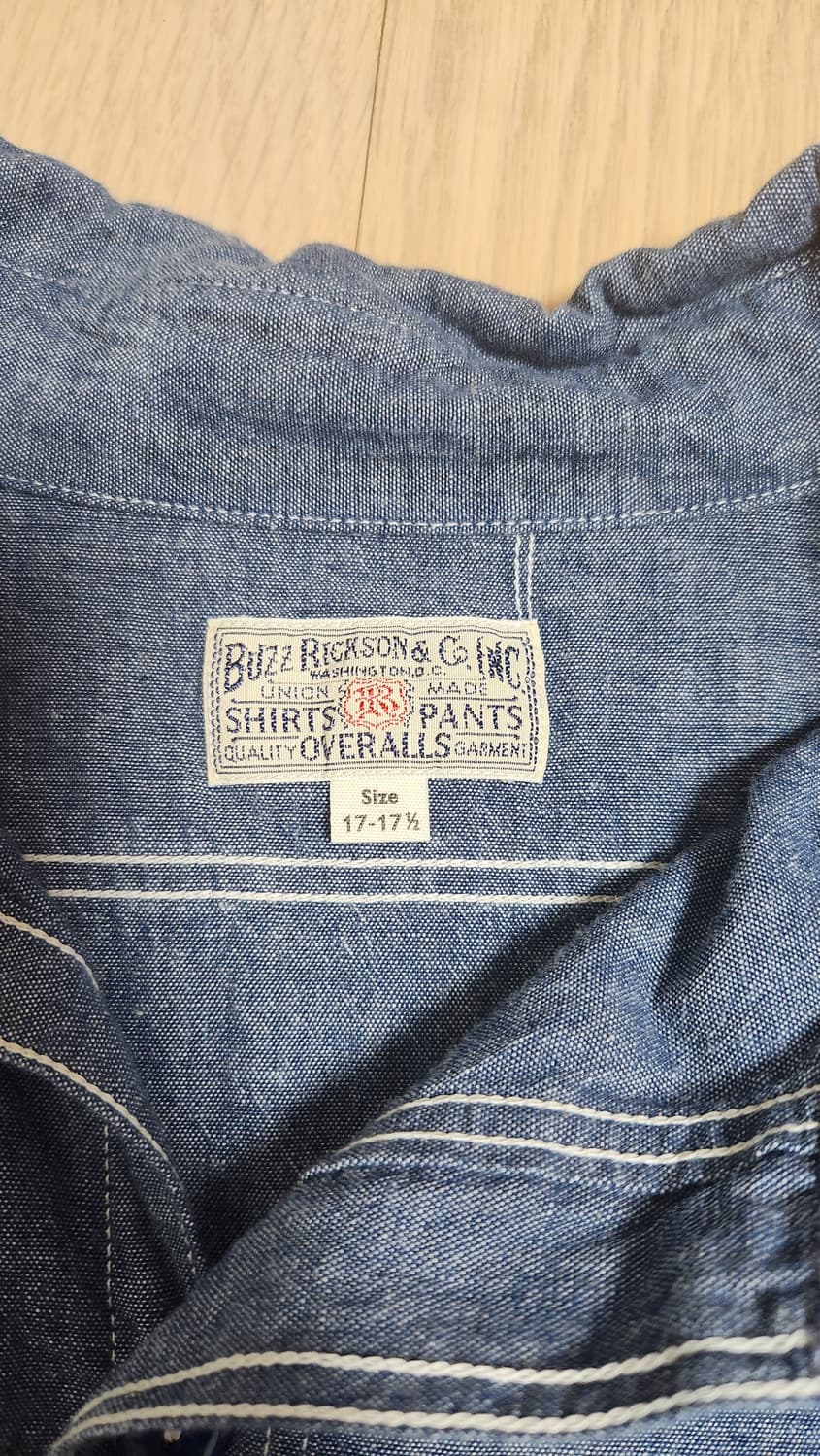 버즈릭슨 샴브레이셔츠 팝니다~ 상품이미지2