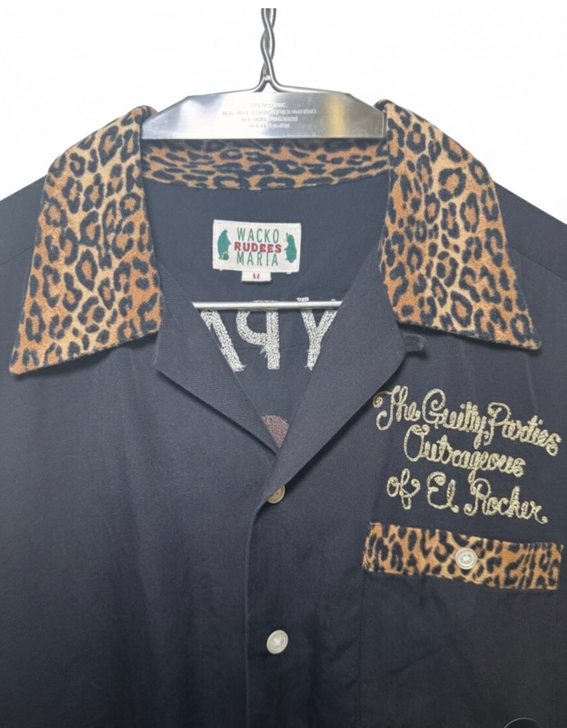 와코마리아/ wacko maria 호피 볼링 셔츠 상품이미지4