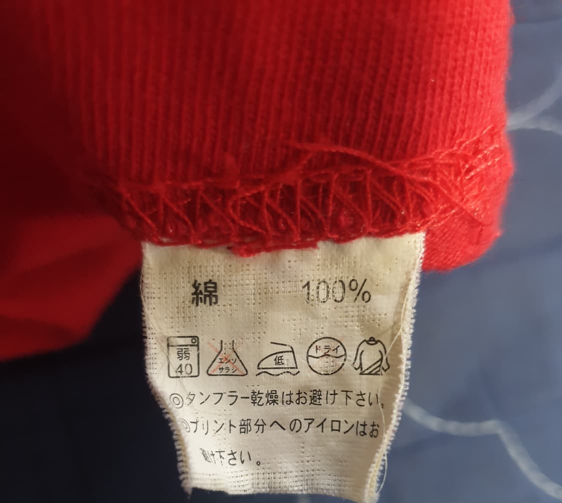 (희귀매물) 유나이티드 애슬 재팬 글리코상 그래픽 반팔티 레드 (M) 상품이미지3