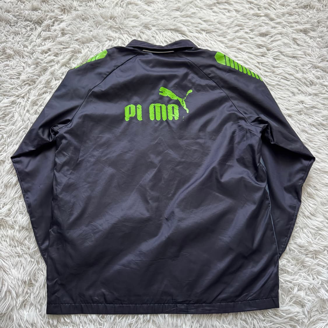 PUMA 일본빈티지 나일론 바람막이 집업 푸마 바람막이 L 42 상품이미지3