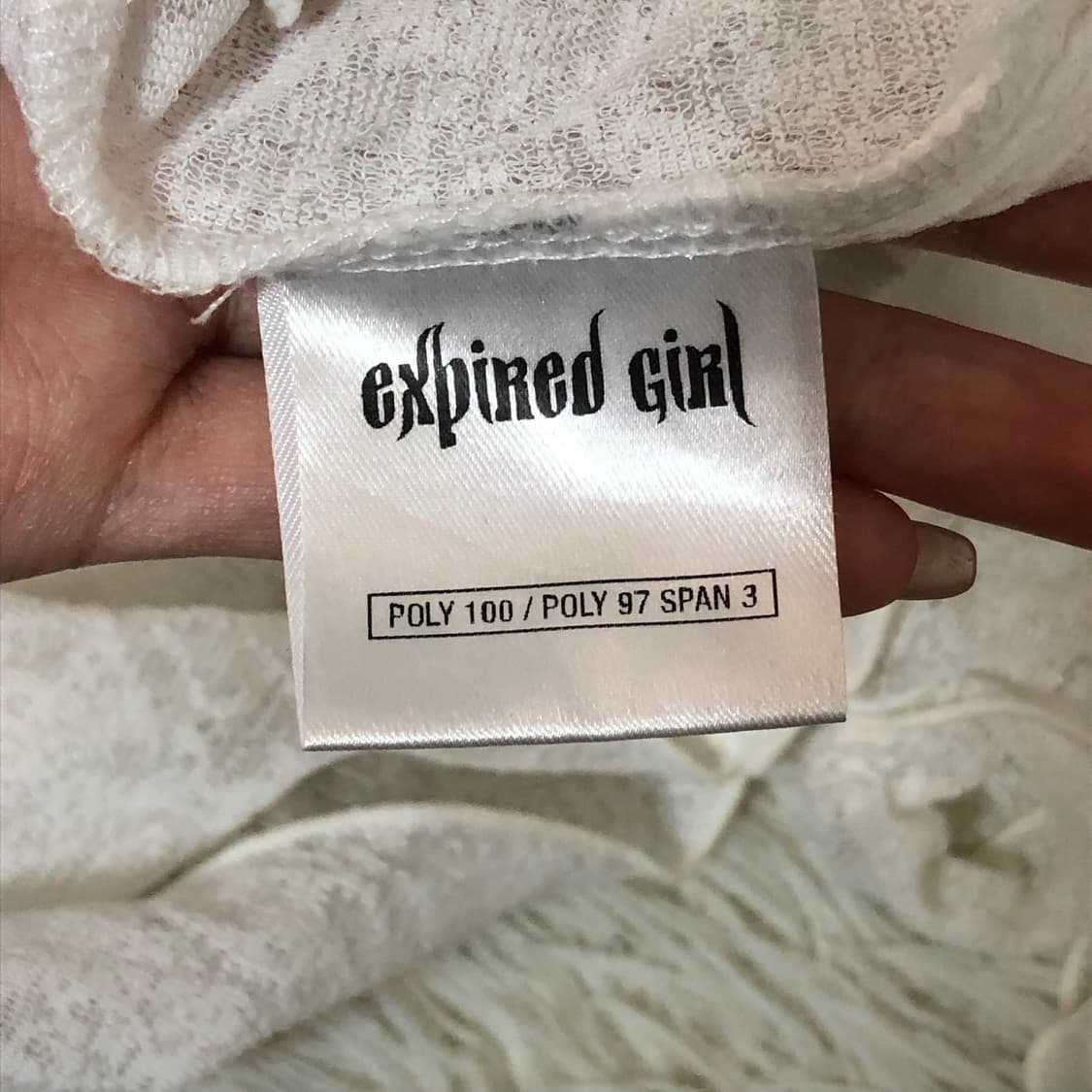 expined girl 익스파이어드 걸 April Top WHITE 상품이미지10