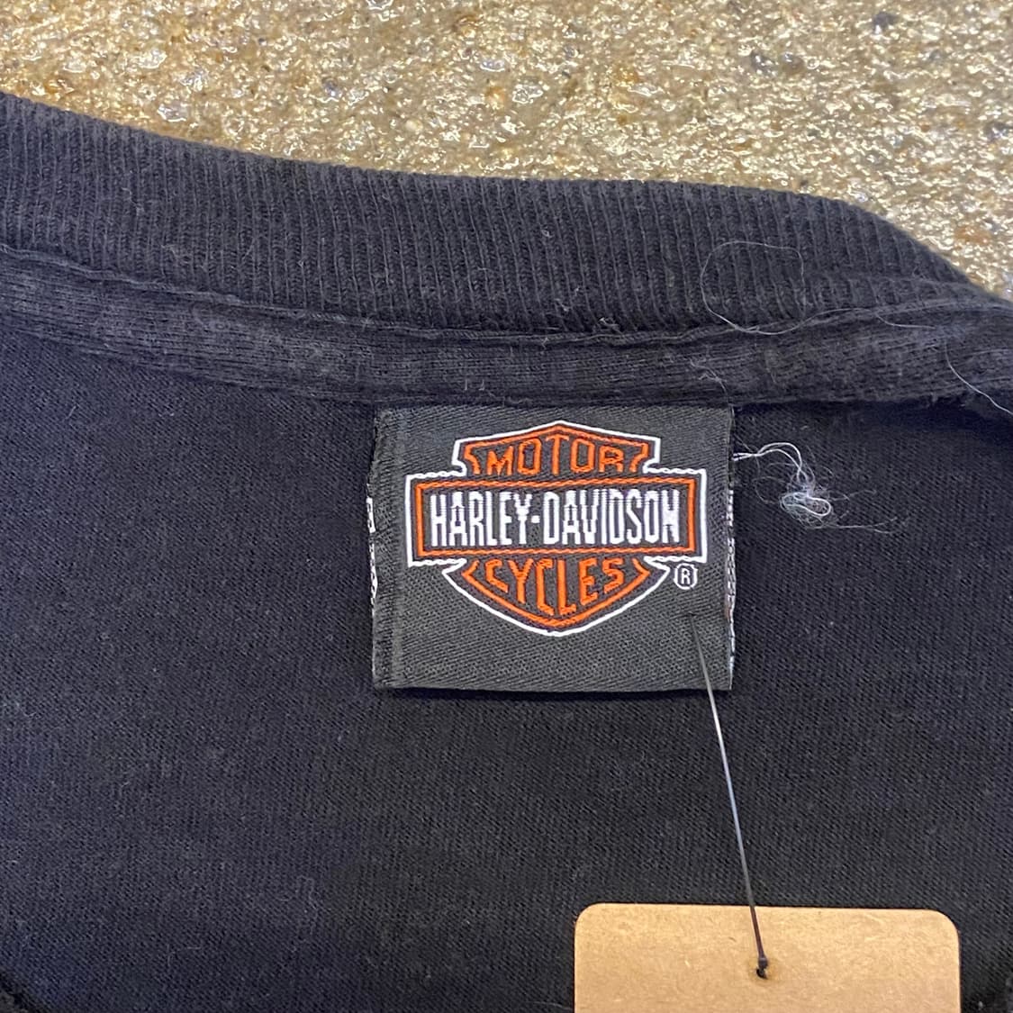 미국 빈티지 할리데이비슨 빅사이즈 스컬 로고 텍사스 반팔티 상품이미지3