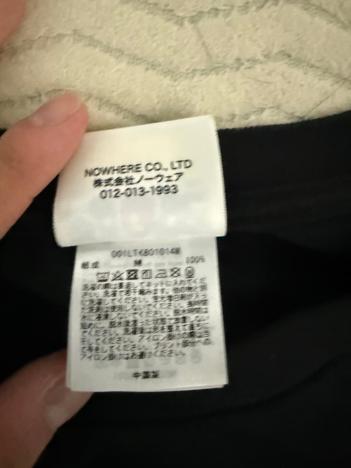 베이프 컬리지 롱슬리브 블랙 상품이미지4