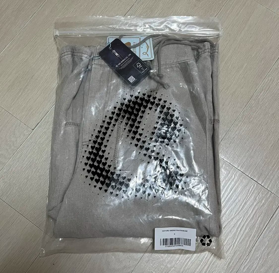 [새상품/당일배송] 코이세이오 옥스퍼드 지그재그 팬츠, 코이세이오 버뮤다 상품이미지2