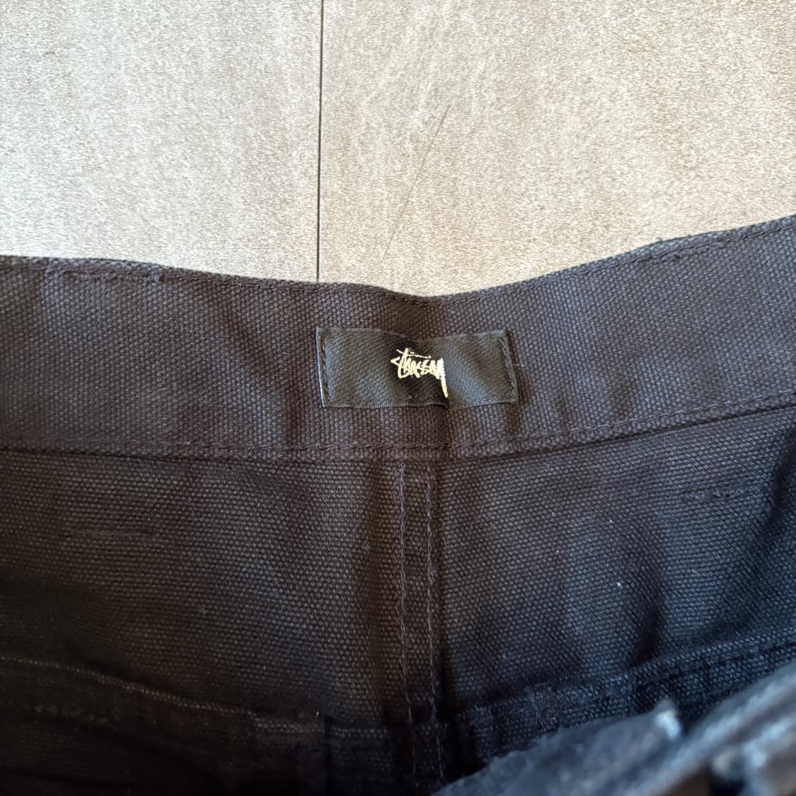 스투시 정품 블랙 트래킹 팬츠 바지 상품이미지9