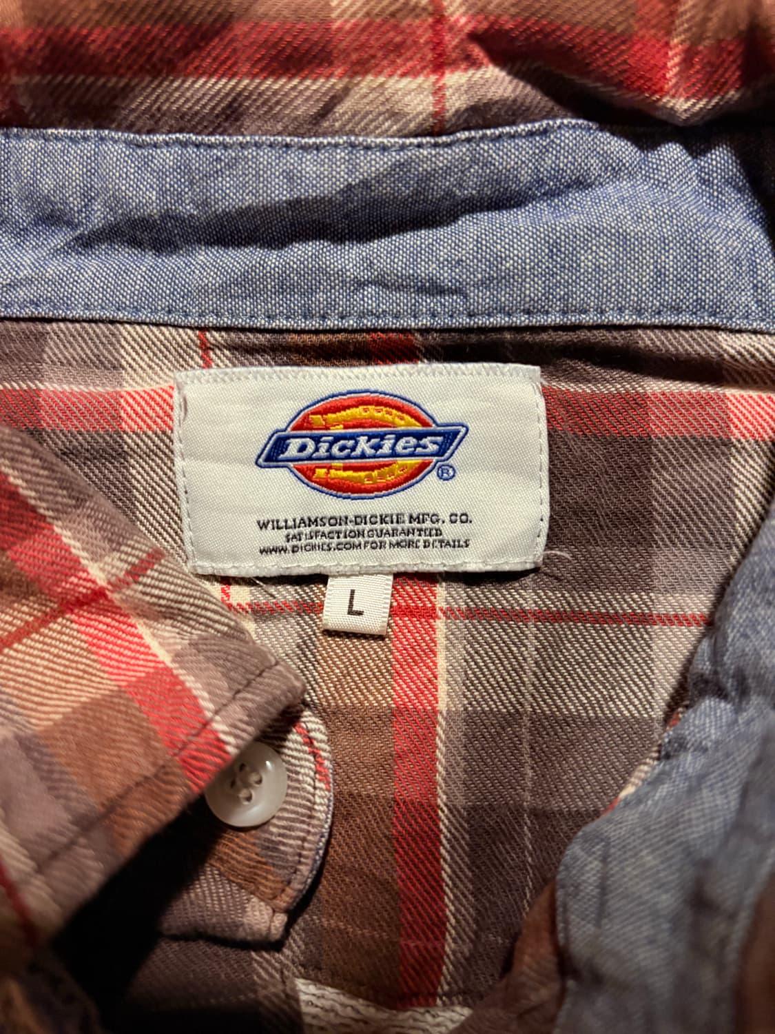 Dickies shirt layered t-shirt  상품이미지5