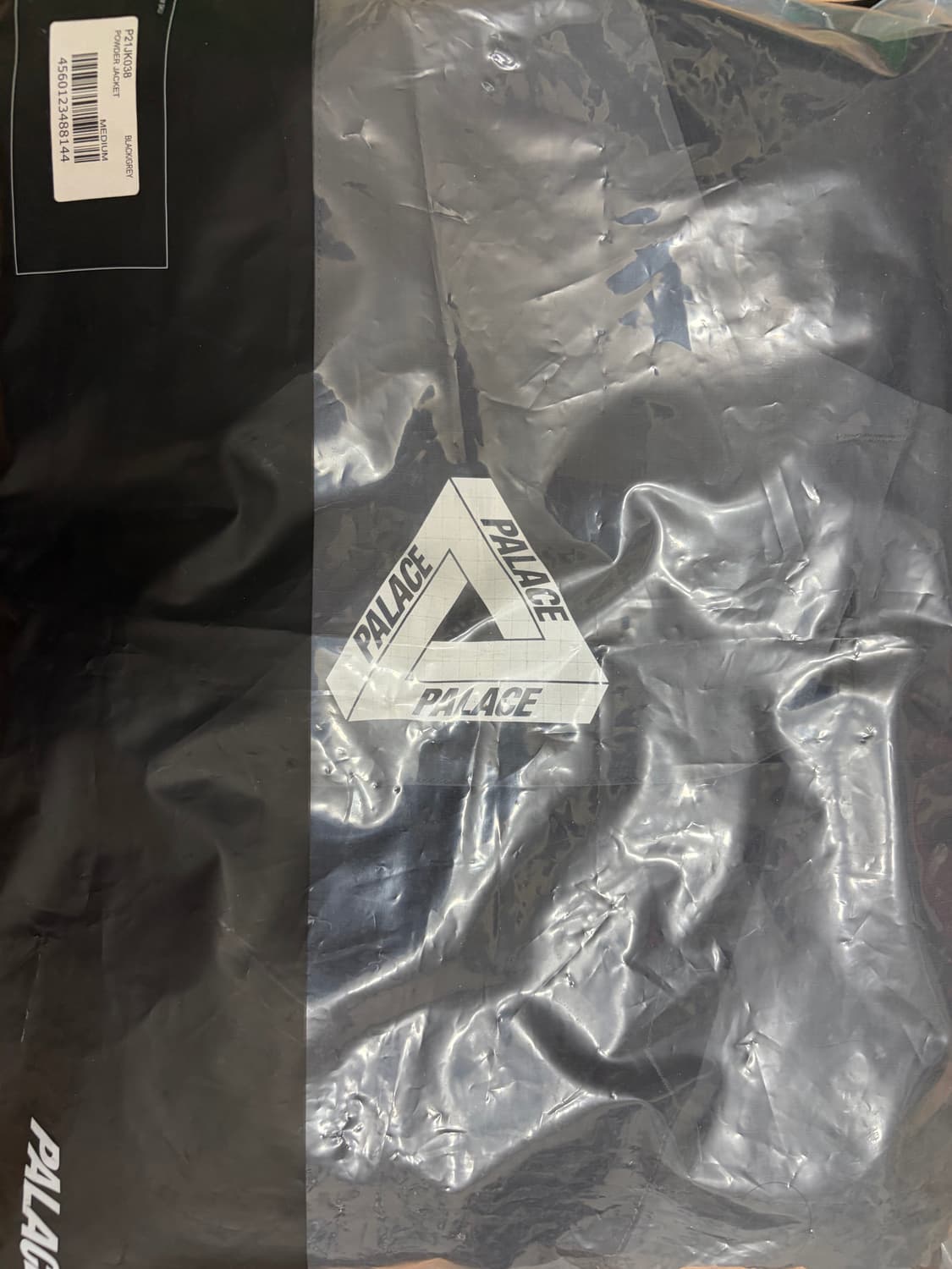 ( M 실측 사이즈 참고 ) 팔라스 파우더 자켓 블랙 그레이 22SS 상품이미지10