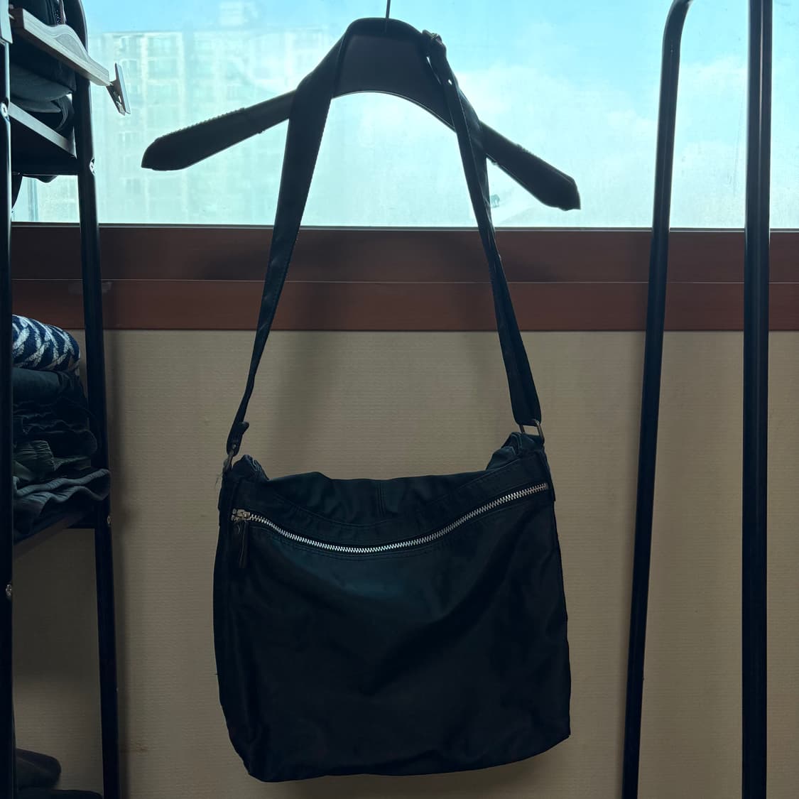 요지 야마모토 YSACCS 가죽패치 숄더백 상품이미지3