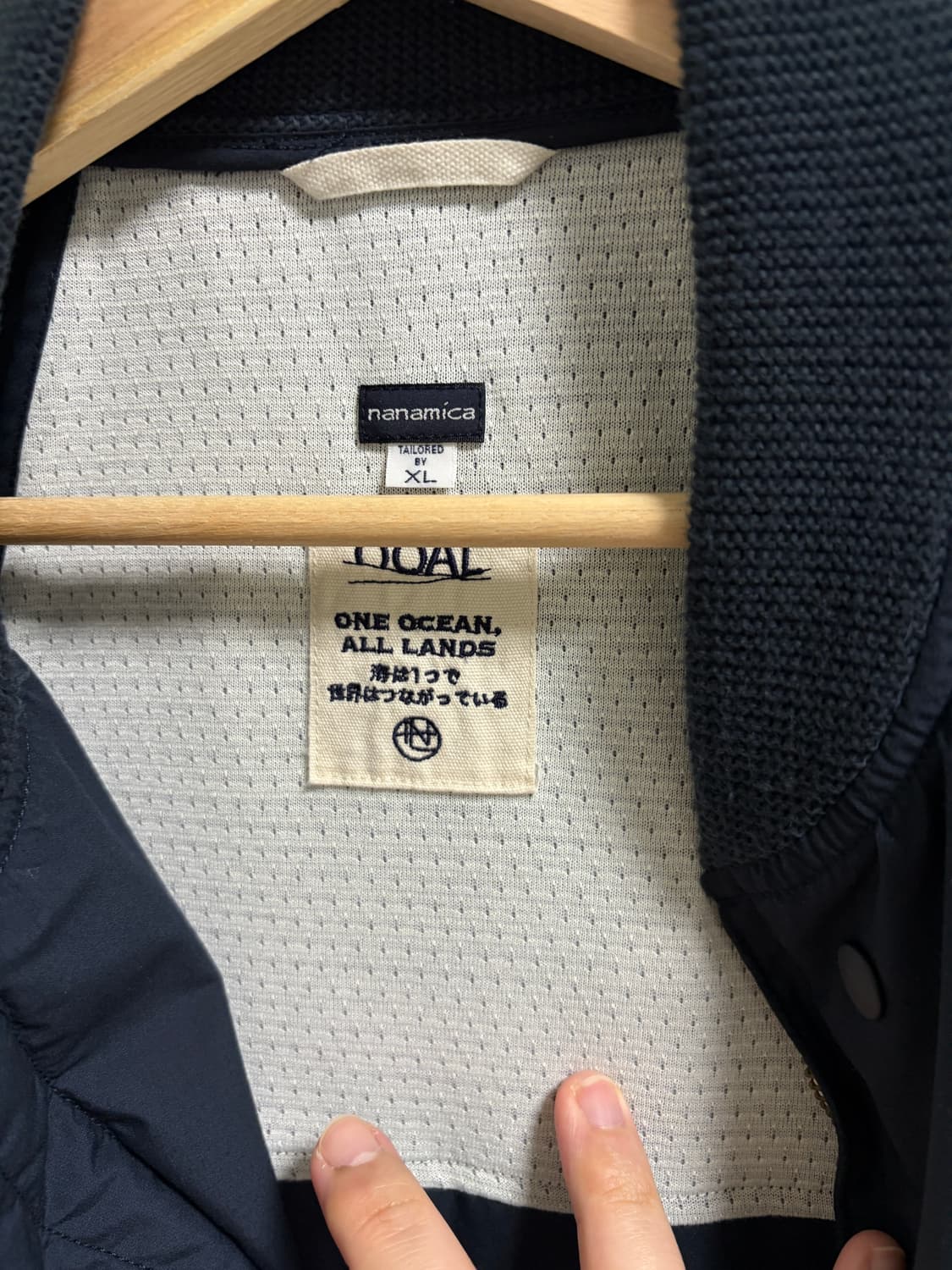 나나미카 카뎃자켓 네이비 상품이미지2