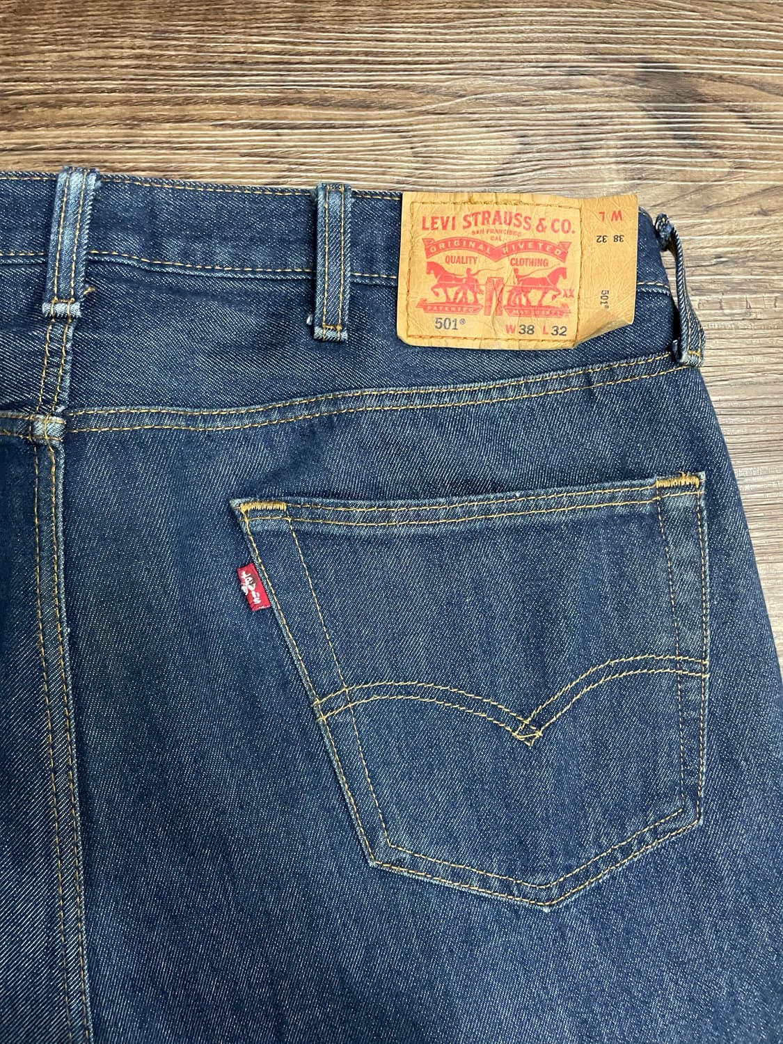 리바이스 501 오리지널진 데님 팬츠 상품이미지8