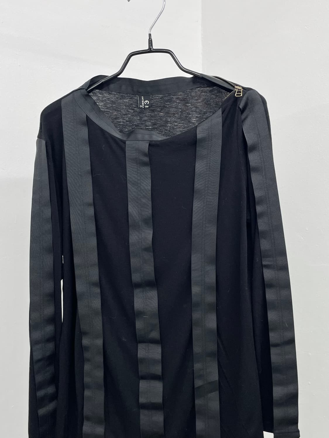 블랙 본디지 지퍼 슬리브 상품이미지6