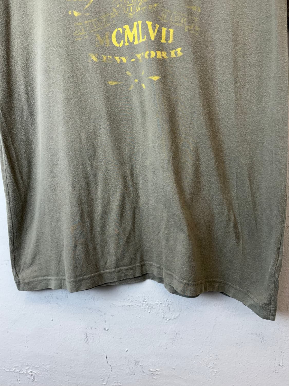 폴로랄프로렌 빈티지 카키 프린팅 반팔티 상품이미지3