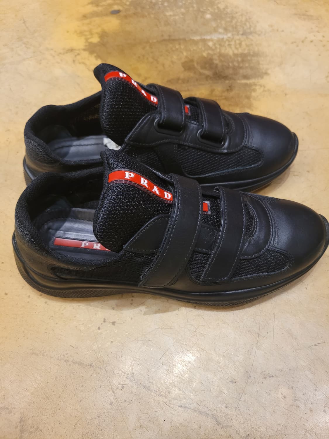 프라다 스포츠 아메리카 컵 스니커즈 운동화 신발 리네아 로사 루나 로사 상품이미지2