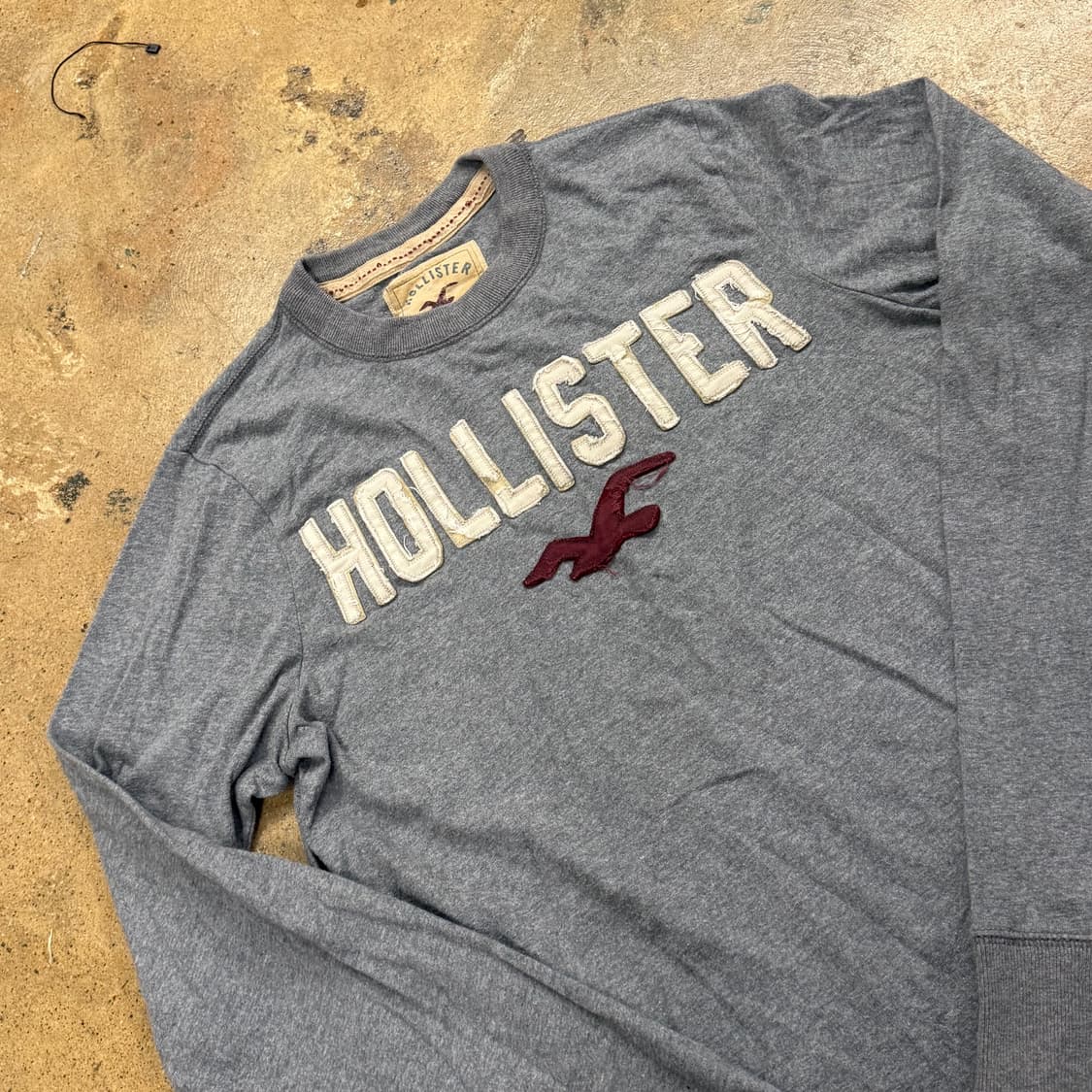 홀리스터 그레이 긴팔 롱슬리브리스 상품이미지2
