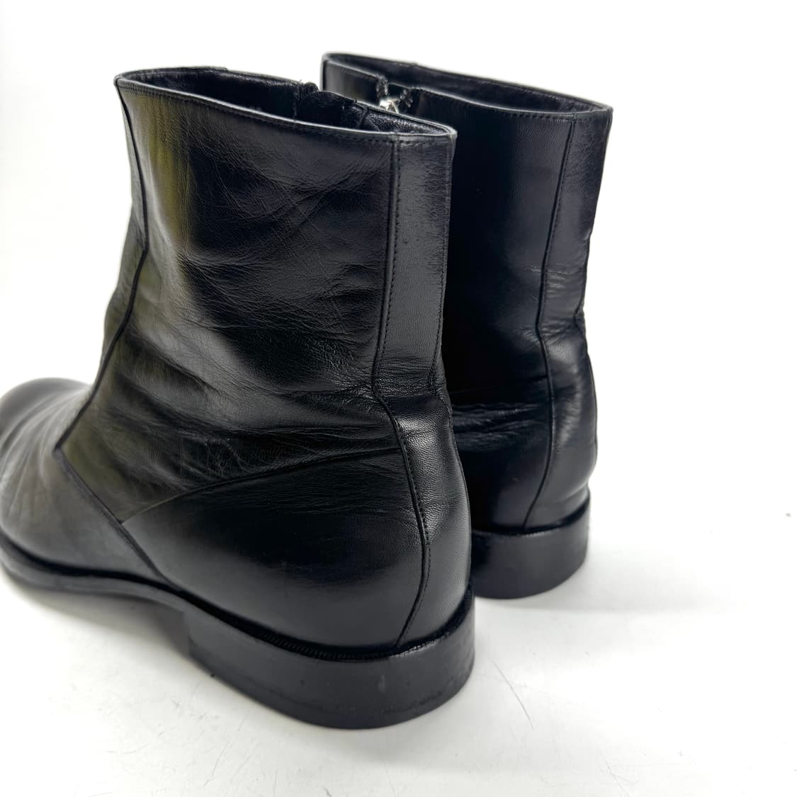 260)발리 빈티지 집업 레더 부츠 상품이미지5
