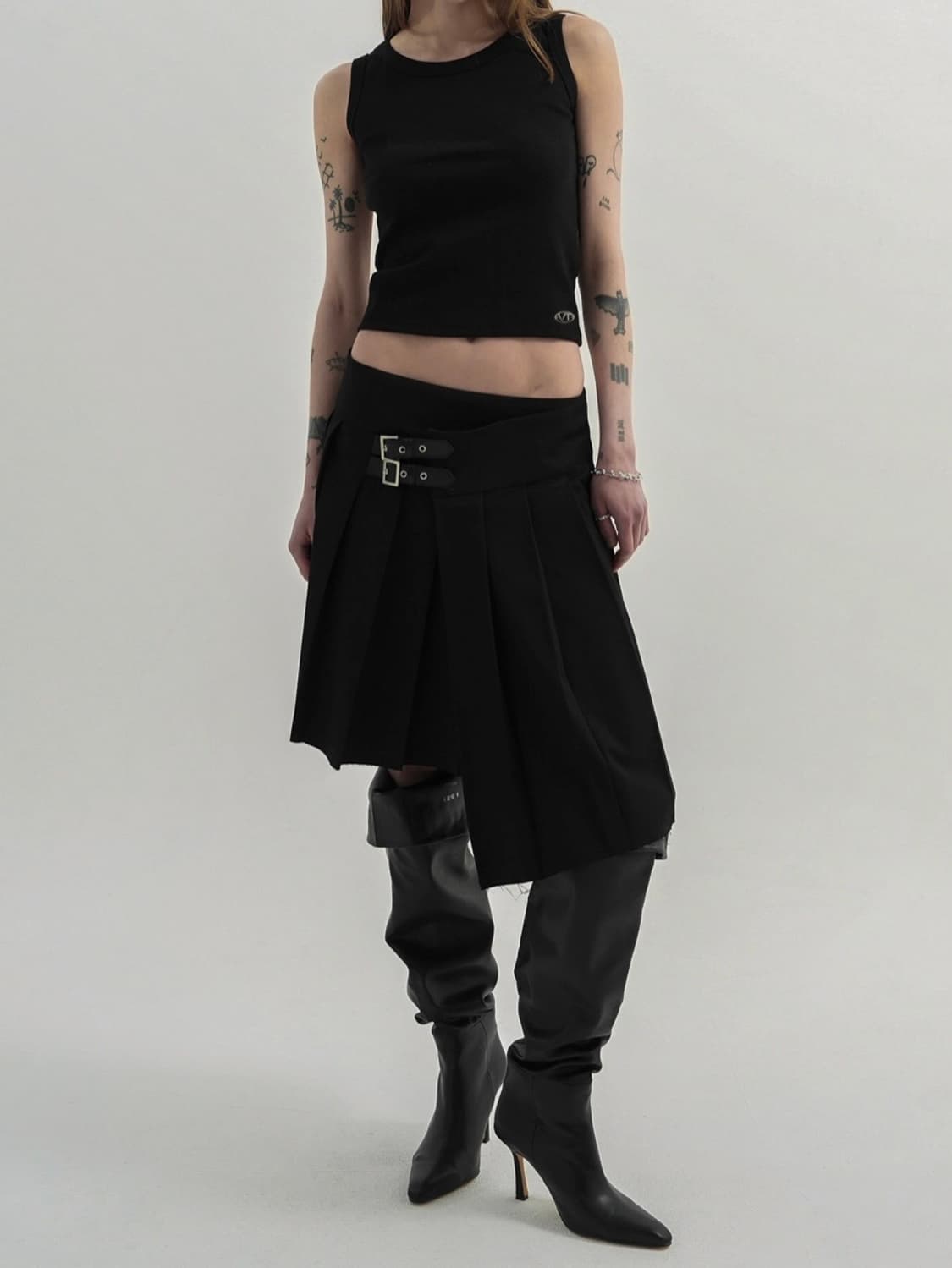 분트 twice rocked wrap skrit 상품이미지1