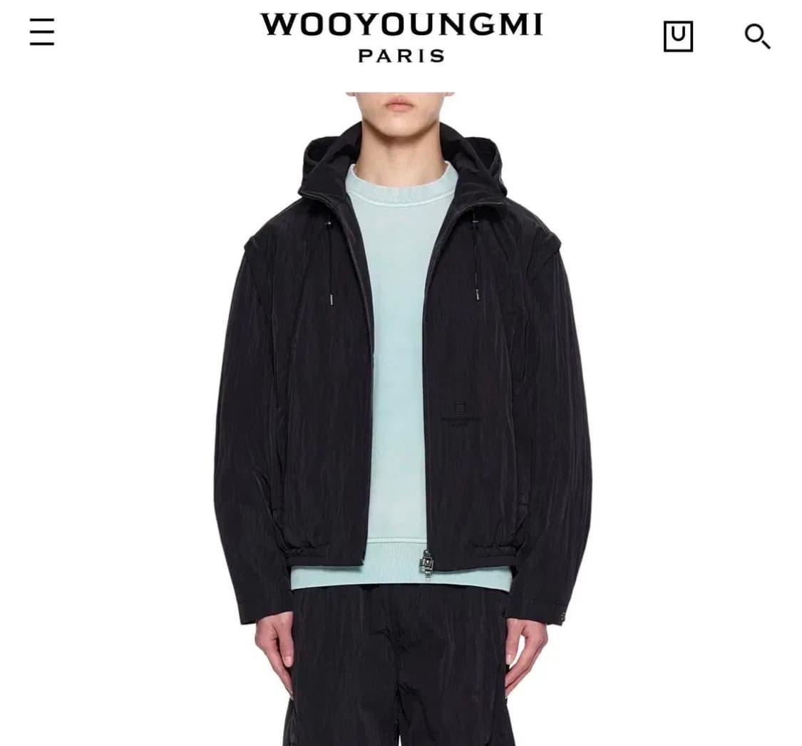 우영미 나일론 자캣 바람막이 상품이미지1