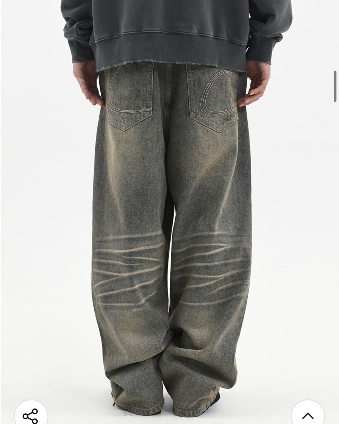 래리클락 DAMN PATCH WASHING DENIM PANTS BLUE 상품이미지2