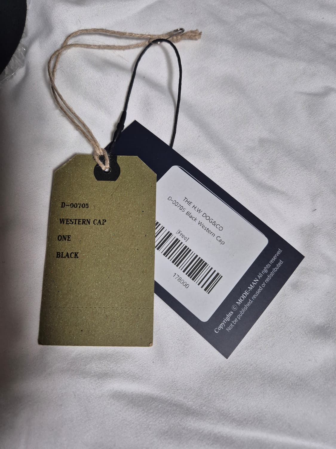 h.w.dog&co 도그앤코 볼캡 판매합니다. 상품이미지6
