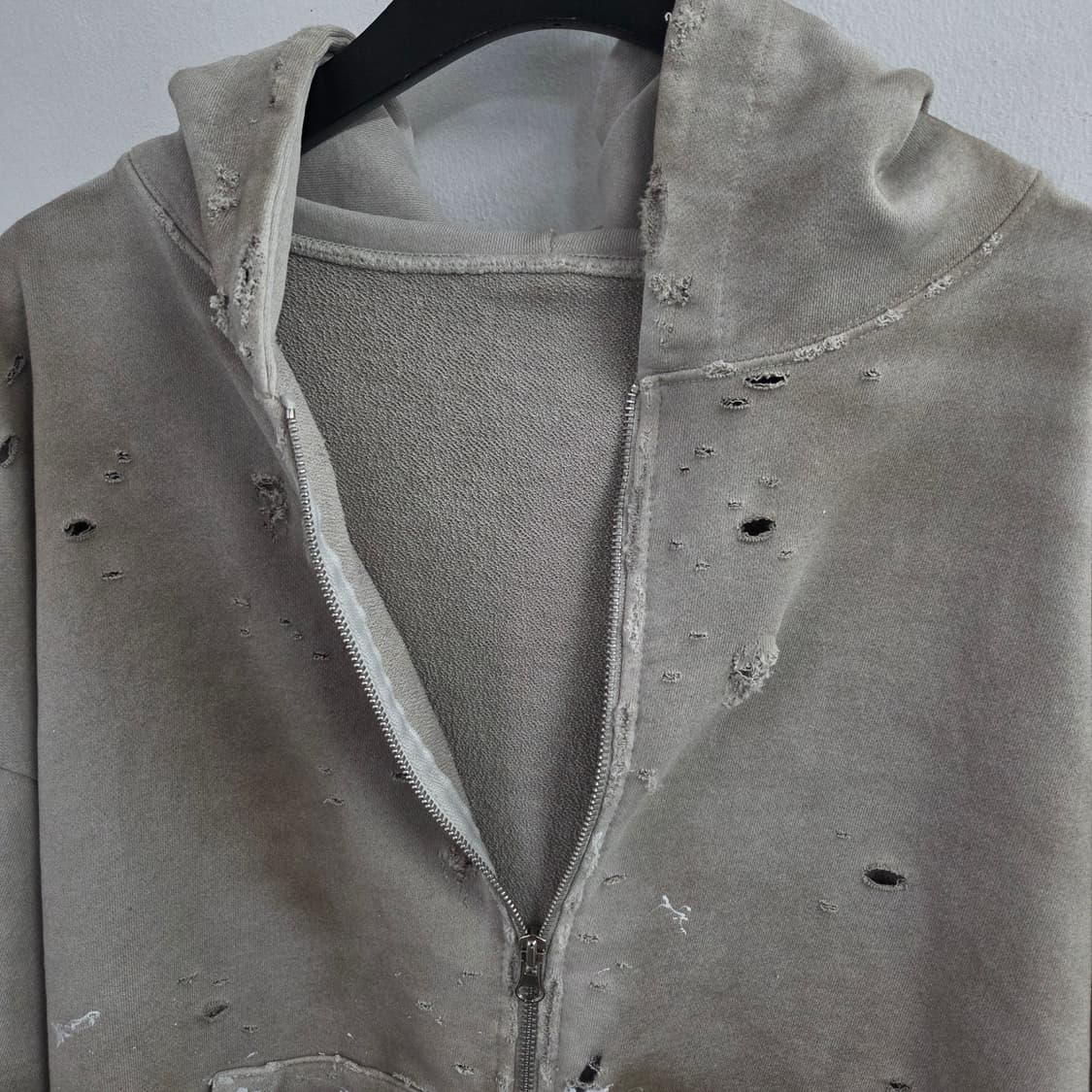 빈티지 다잉 후드집업 상품이미지10