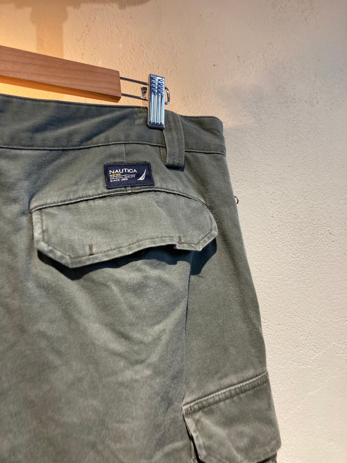 Nautica 카키 카고 버뮤다 팬츠 상품이미지4
