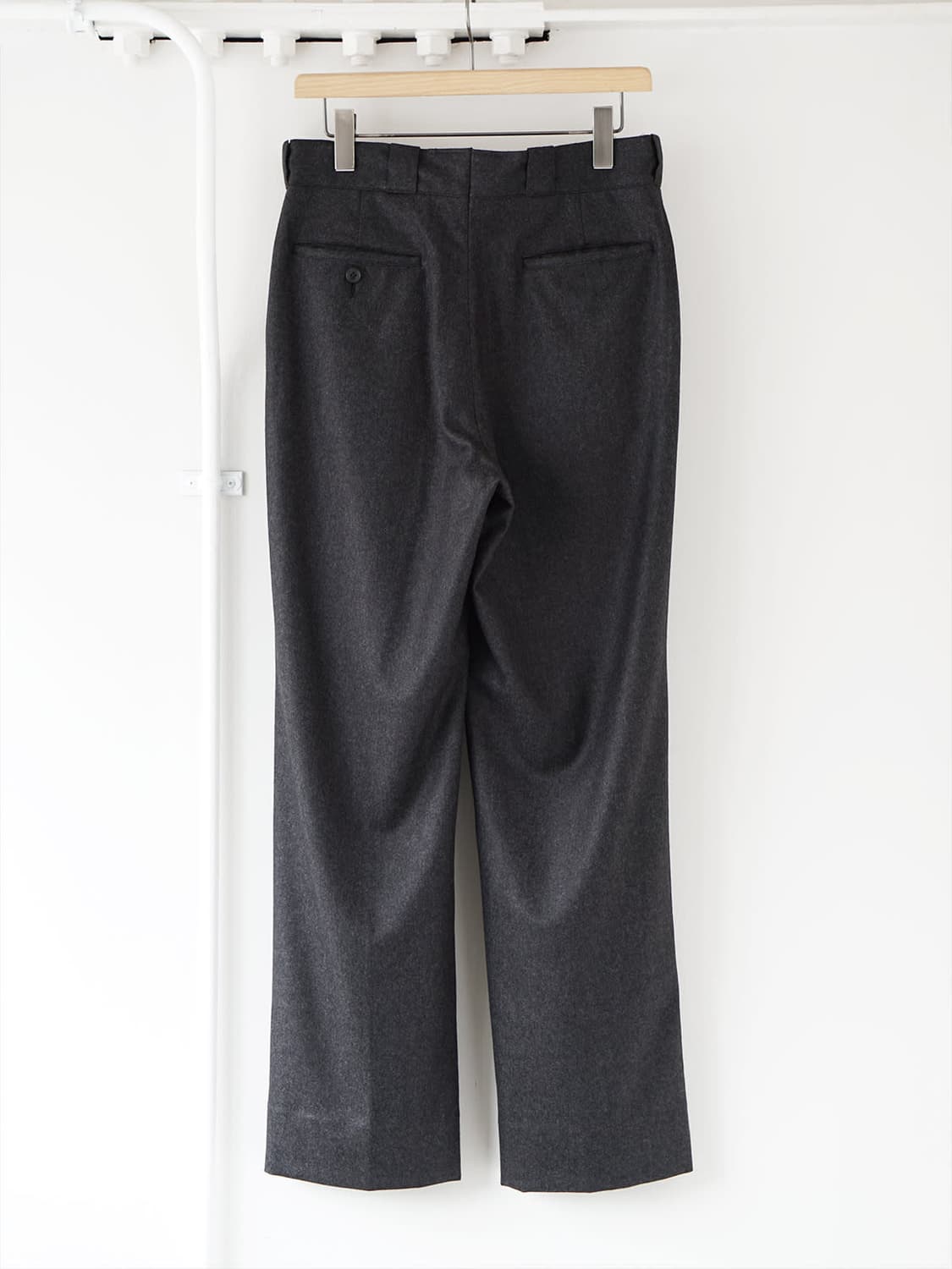 24aw comoli 코모리 울 플란넬 팬츠 상품이미지2