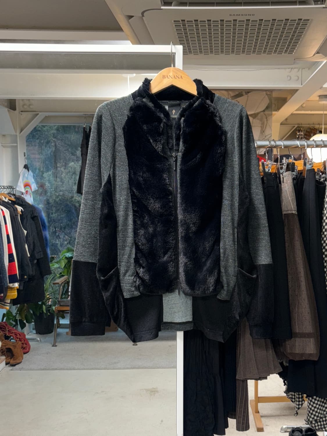 Garde collective 퍼 저지 자켓 상품이미지1