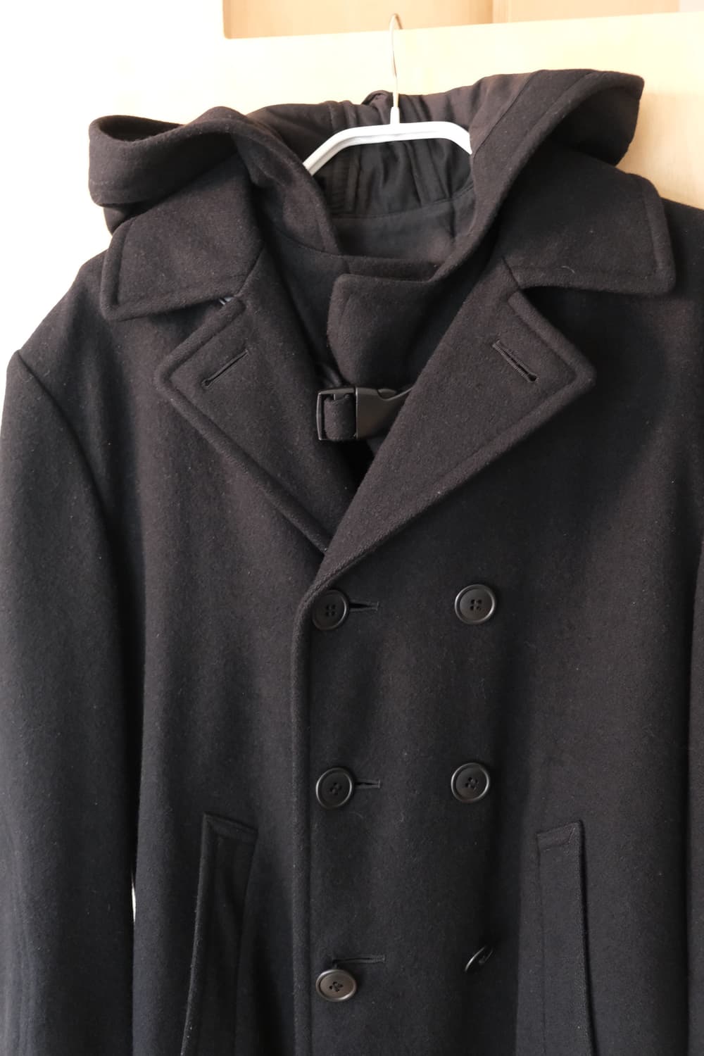  HOMME PLUS 2010 Hoodie Docking Pea Coat 상품이미지3