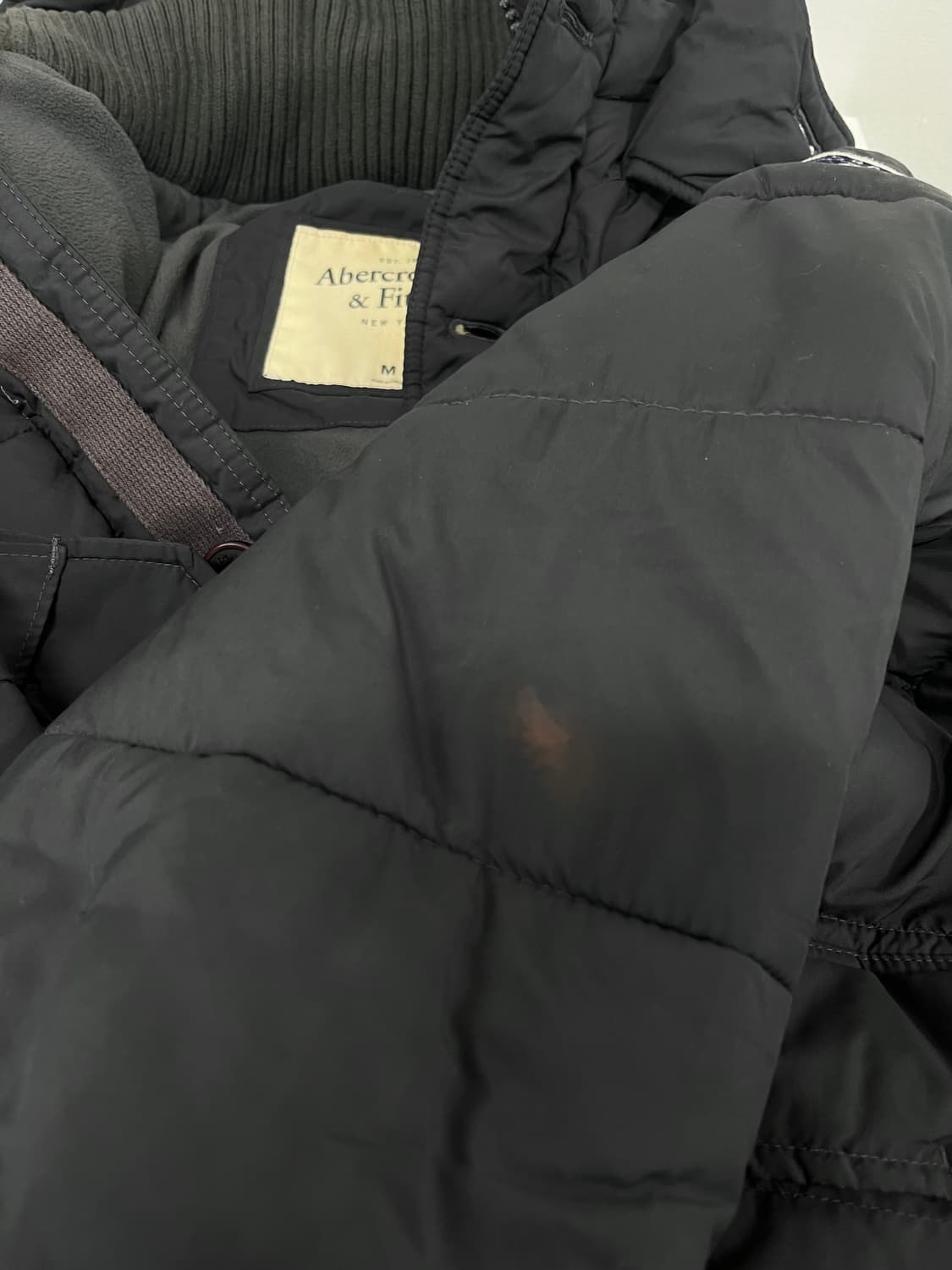 아베크롬비 패딩 점퍼 M 상품이미지8