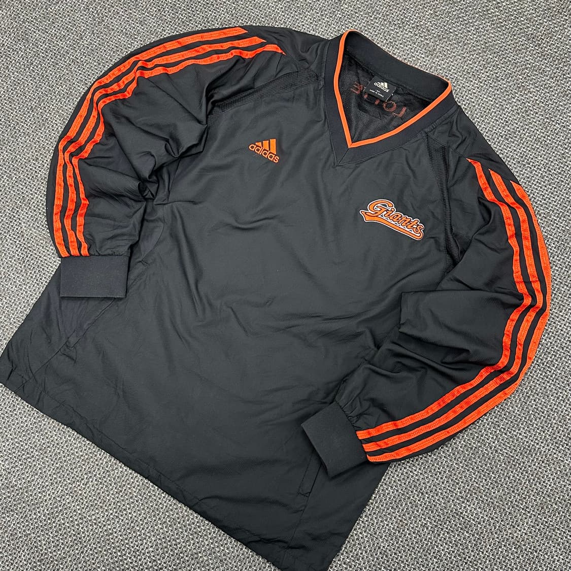 아디다스 롯데자이언츠 올드스쿨 웜업 바람막이 95 상품이미지3