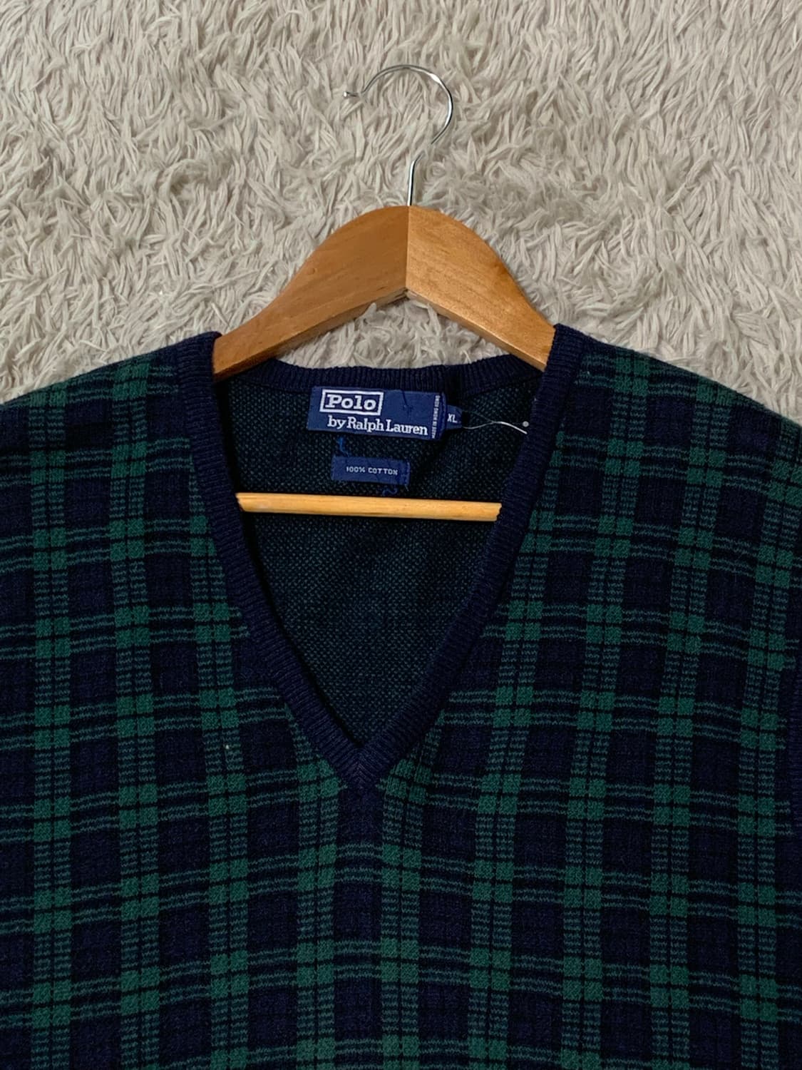 폴로 랄프 로렌 니트 조끼 베스트 (공용XL) 상품이미지2