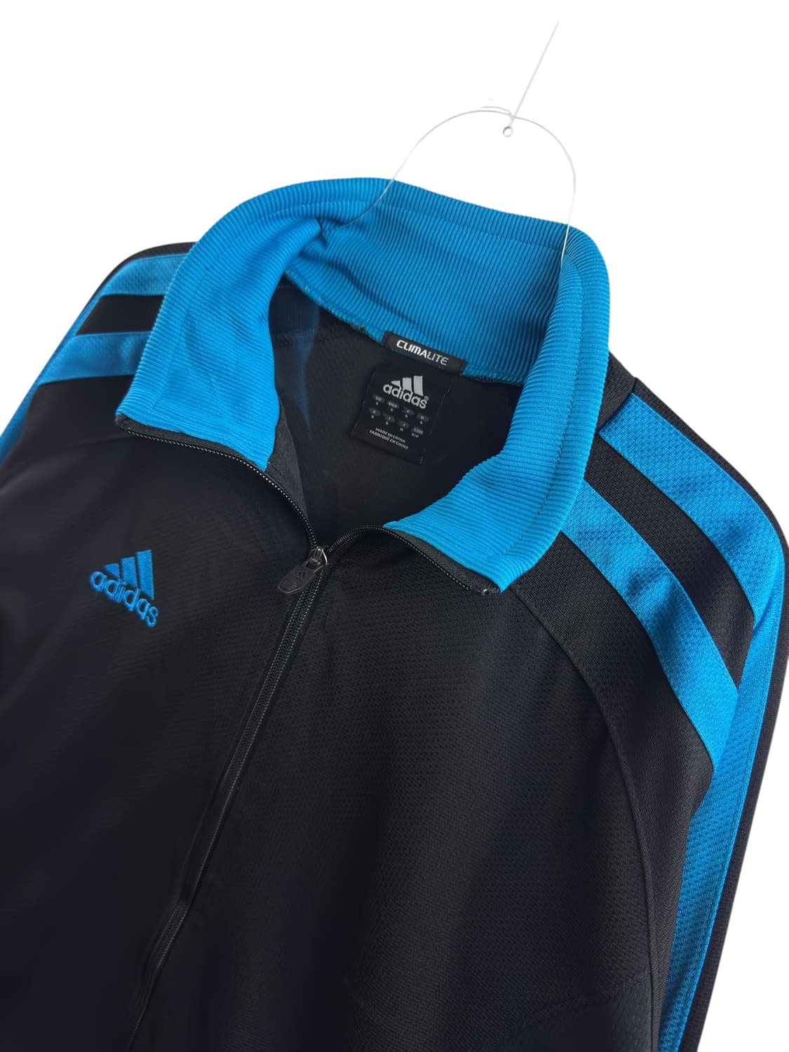 아디다스 재팬 블루블랙 빅삼선 메쉬트랙탑 져지728 상품이미지3