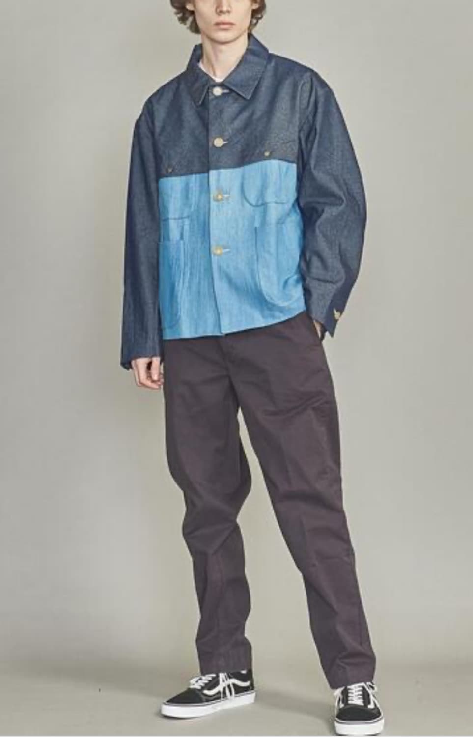 (L)뷰티앤유스 별주 디키즈 치노 팬츠 차콜 그레이 상품이미지2