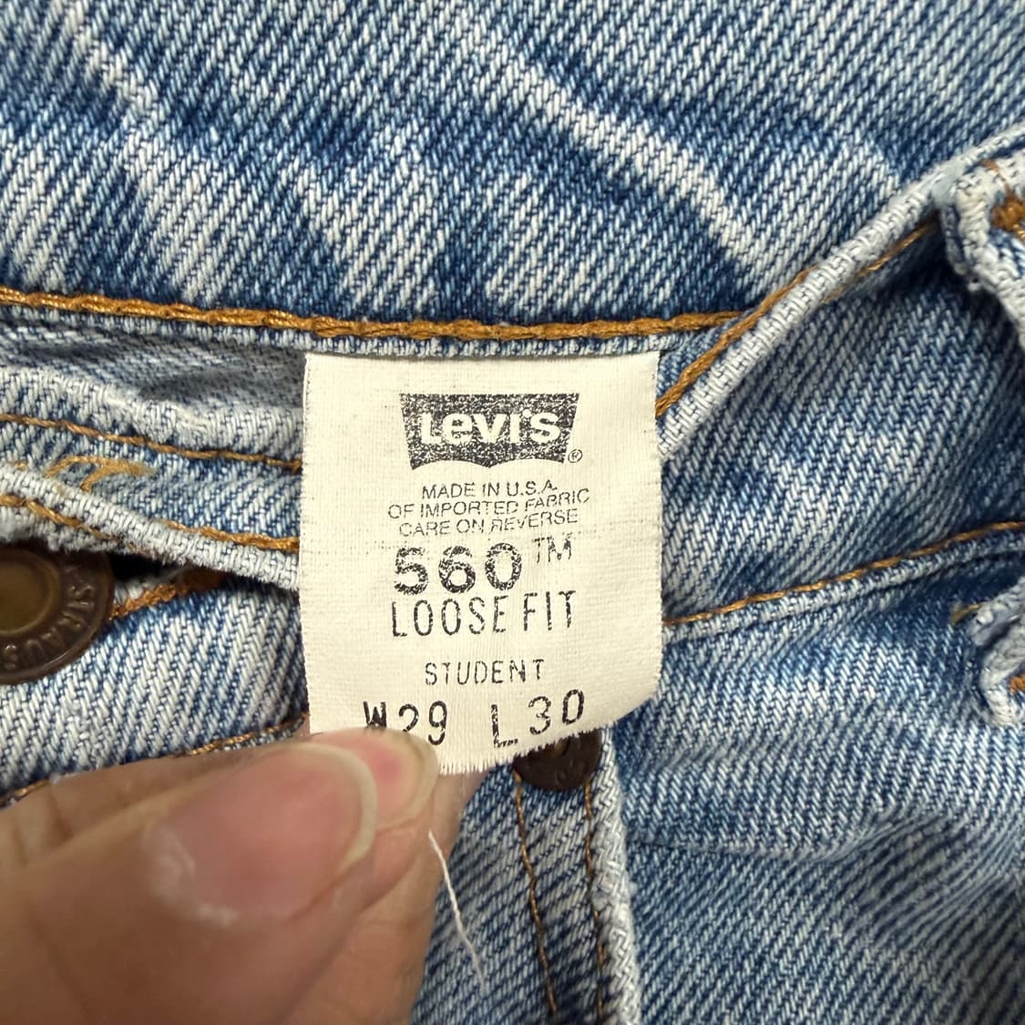 리바이스 90s 560오렌지탭  상품이미지2