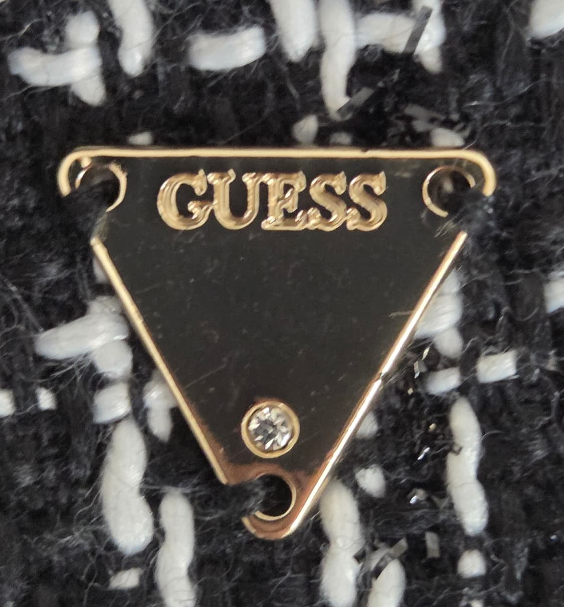 게스 블랙화이트 트위드 자켓 상품이미지6